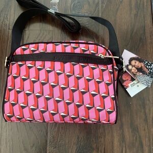 Pink Modern Geo Camera Bag - DVF for Target